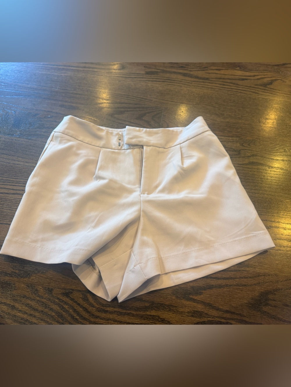 a new day High-Waist Cream Tailored Shorts